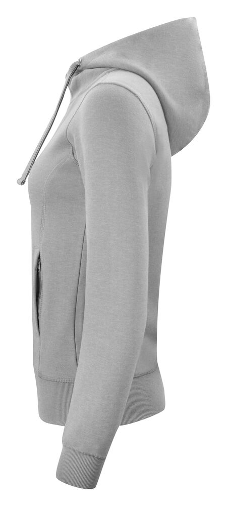 021045-95_ClassicHoodieFullZipLadies_GreyMelange_Left
