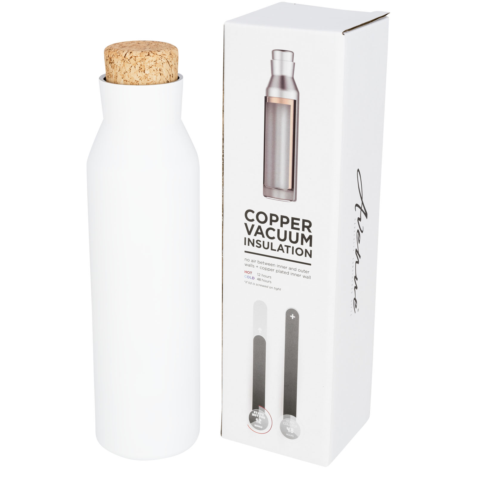 Norse 590 ml. kobber vakuumisolert flaske