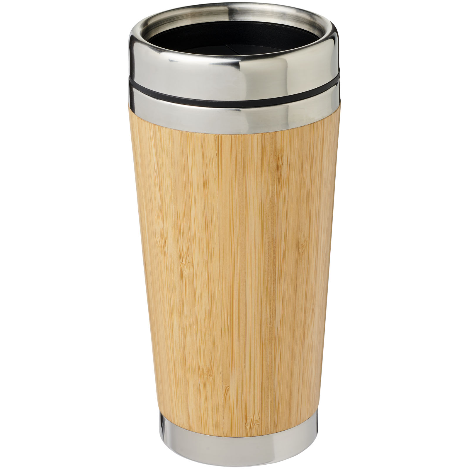 Bambus 450 ml vannglass med utside av bambus