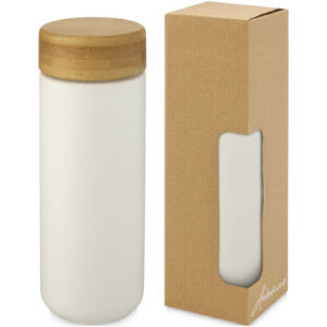 Lumi termokopp i  keramikk med bambuslokk 300 ml.