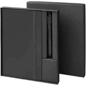 Moleskine notatblokk og penn i gavesett