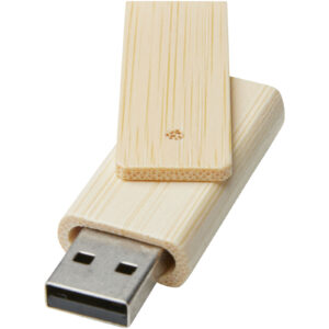 Rotate 8 GB USB minnepinne i bambus
