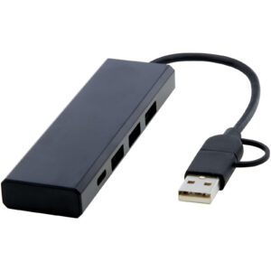 Rise USB 2.0 hub av RCS resirkulert aluminium