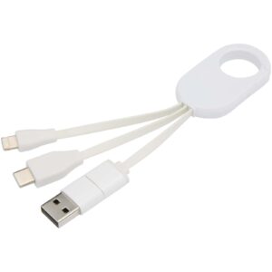 Troop 4-i-1 ladekabel av resirkulert plast