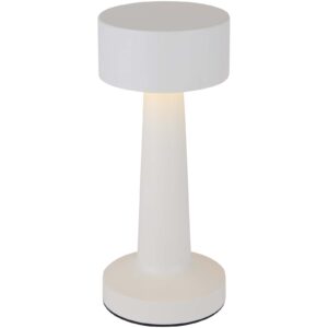 Aludra oppladbar, dimbar bordlampe med 3 lysmoduser