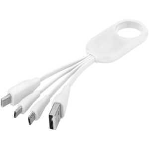 Troup 4-i-1 ladekabel med type-C tupp