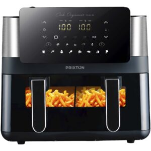 Prixton Cook Organics dobbel airfryer 8 L