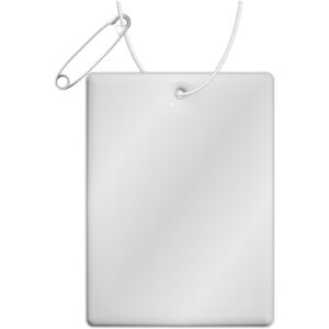 RFX™ H-12 rektangulær PVC hanger refleks, stor