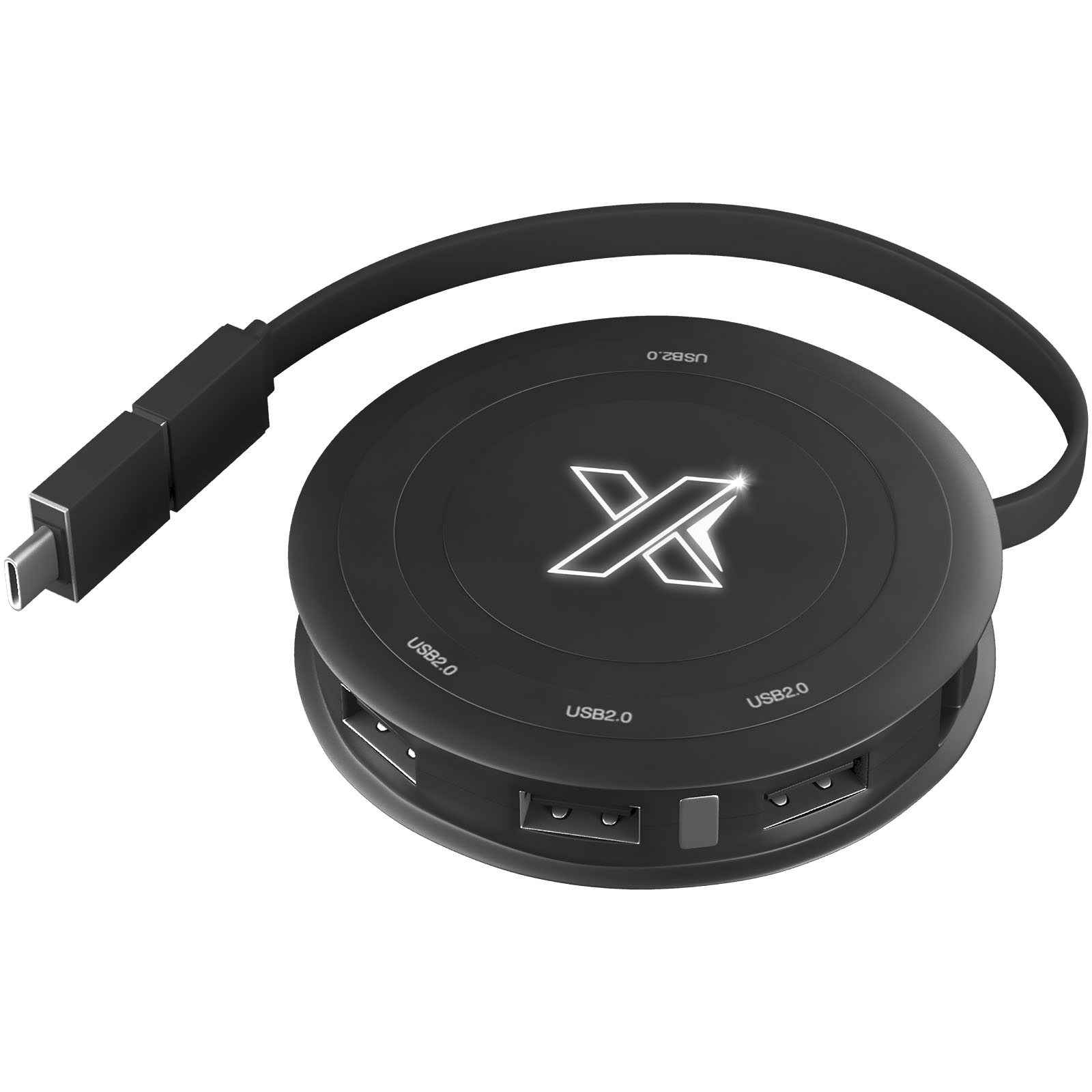 SCX.design H16 trådløs lader 5W og hub