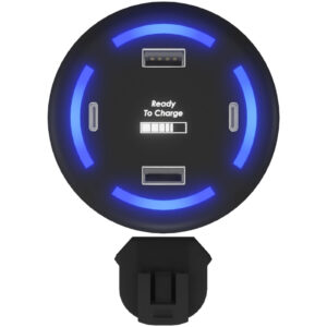 SCX.design H11 smart hjemmelader med lysende logo
