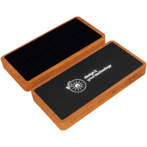 SCX.design P32 10 000 mAh solcelledrevet mobillader
