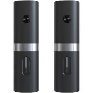 SCX.design K02 sett med elektrisk salt- og pepperkvern