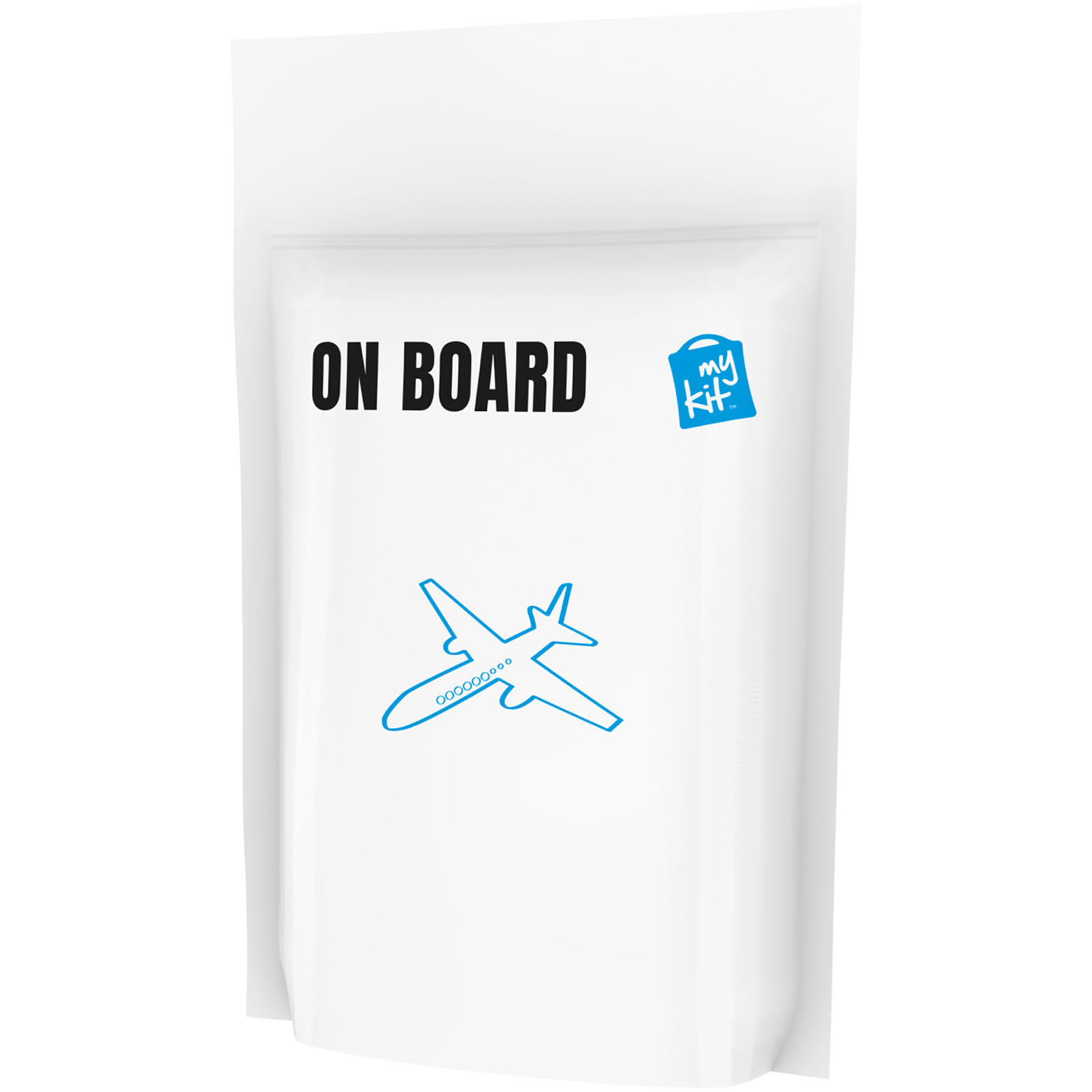 MiniKit om bord reisesett i papirpose
