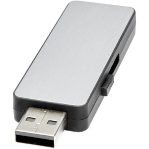 USB med lysende hvitt logo lys