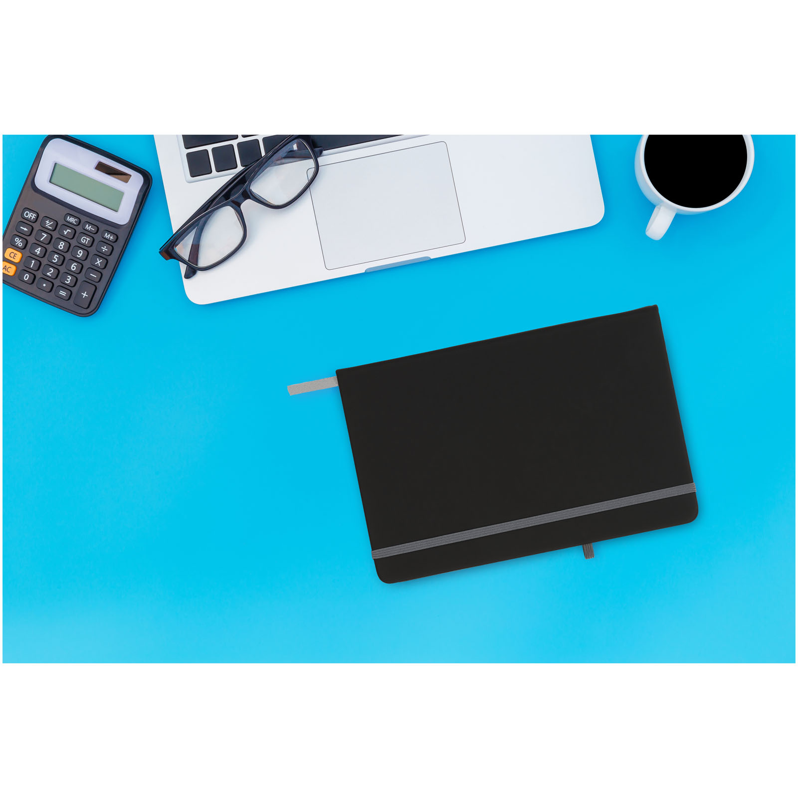 Flat,Lay,Office,Desk,Table,Of,Modern,Workplace,With,Laptop