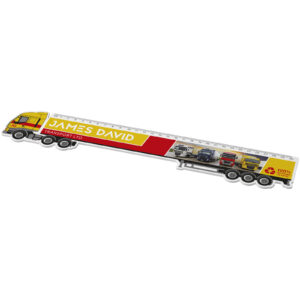Tait 30 cm lastebilformet linjal av resirkulert plast