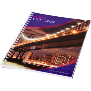 Desk-Mate® A5 notatbok med spiral