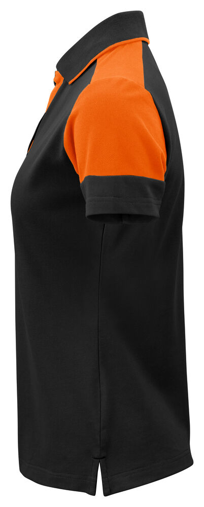 2265025-9030_PrimePoloLady_BlackOrange_Side
