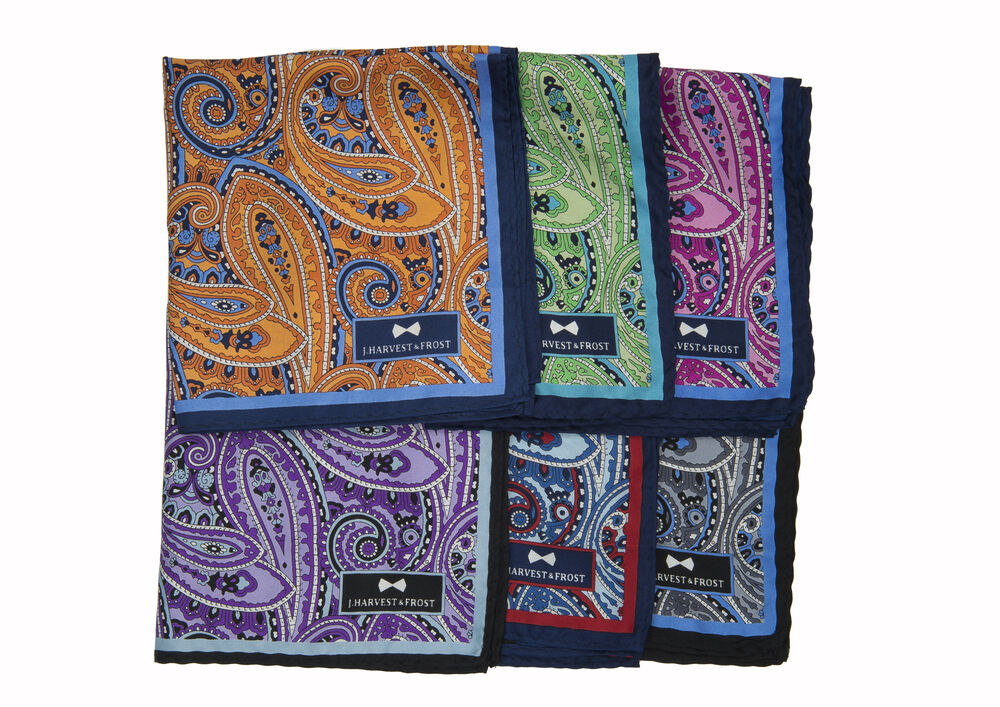 JH&F Handkerchief Paisley
