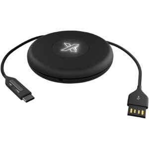 SCX.design C18 3-i-1 reisekabel med lysende logo