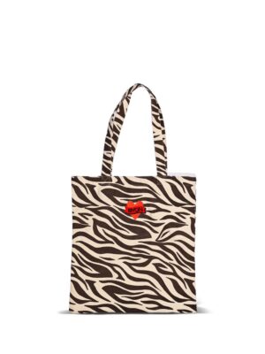 Handlenett Anima zebra