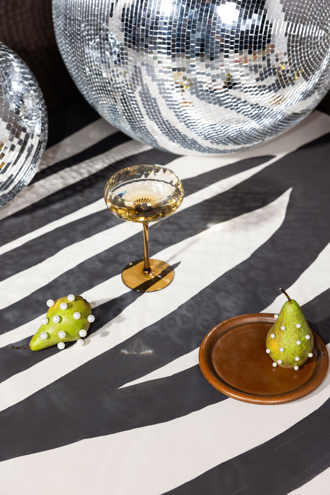 Champagne coupe Opacity