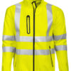 6412 Softshelljakke EN ISO 20471 Kl 3