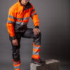 6530 Arbeidsbukse EN ISO 20471 Kl 1