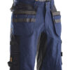 Håndverksshorts stretchpanel