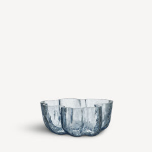 Crackle skål, sirkulert glass 105 mm