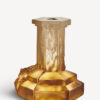 Rocky Baroque candlestick amber haze 175mm