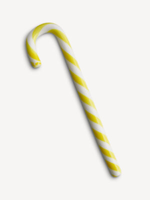 Polka hvit/gul 170 mm
