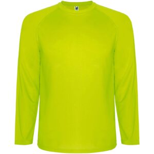Montecarlo langermet sports T-skjorte for barn